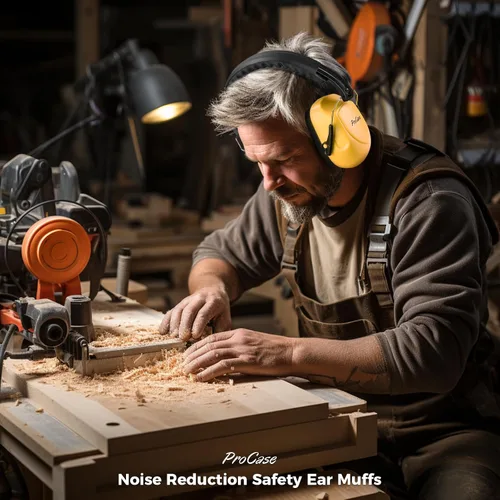 Vista 28 de ProCase NRR 28dB Noise Reduction Ear Muffs, Foldable Adjustable Noise Cancelling Headphones