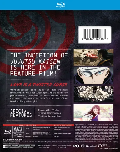 Vista 3 de JUJUTSU KAISEN 0 - The Movie JJK Vol 1 Digital Copy with Preorder