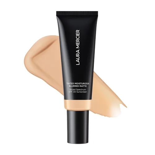 Vista 31 de Laura Mercier Hidratante con Color Mate Difuminado con SPF 30: Control de Brillo y Difuminado de 24+ Horas, Larga Duración, Cobertura Transparente a