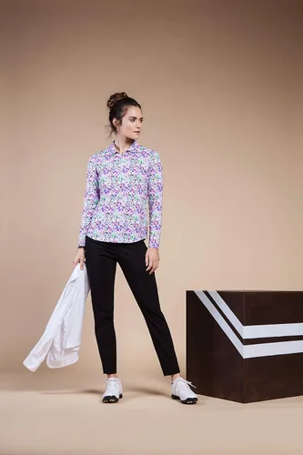 Vista 5 de SLIM-SATION - Pantalón hasta el tobillo para mujer Negro