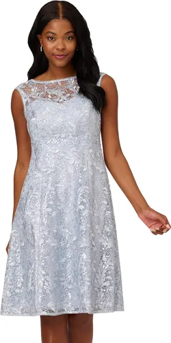 Vista 7 de Adrianna Papell Dres de cóctel midi bordados para mujer