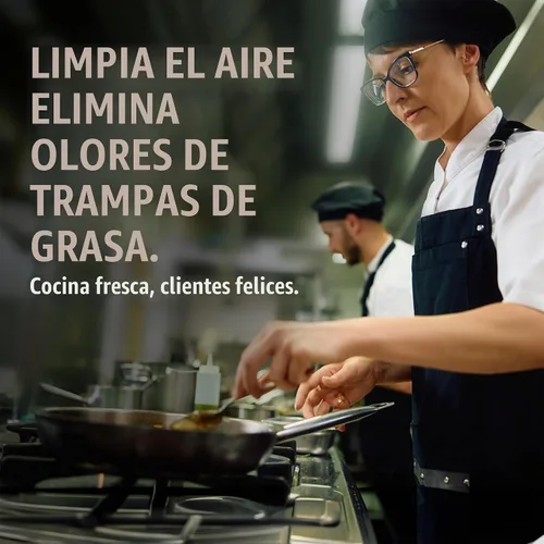 Vista 2 de Eco Strong Tratamiento comercial de trampa de grasa Limpiador de grasa interceptor Bloque microbiano que digiere continuamente las grasas