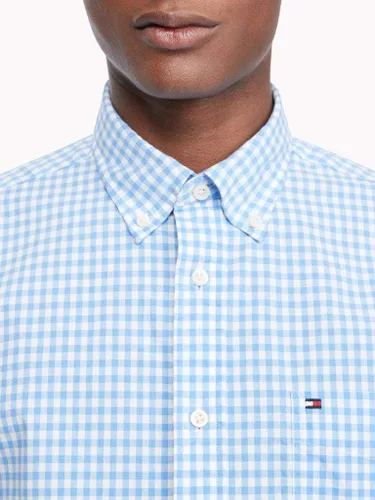 Vista 3 de Tommy Hilfiger Camisa casual de manga larga con botones para hombre en ajuste clásico