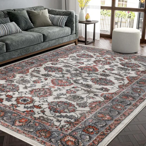 Vista 24 de Superior - Tapete elegante - Colección Lille., Polipropileno, Marrón