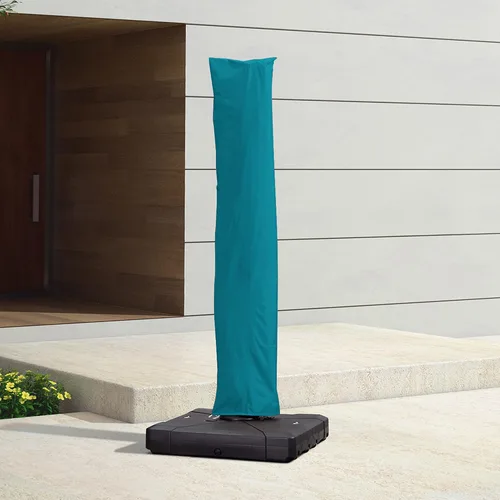 Vista 8 de PURPLE LEAF Cubierta Pequeña para Sombrilla de Patio Parasol Resistente a UV para Exteriores Cubierta para Sombrilla Offset Cantilever