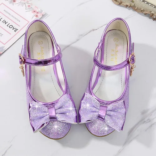 Vista 4 de Cadidi Dinos Zapatos de vestir para niñas, zapatos de fiesta de boda, zapatos de tacón Mary Jane Princesa (bebéniño pequeñoniño grande)