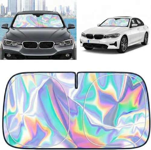 Vista 55 de Parasol para parabrisas BMW X1 E84 2016-2026 – Cubierta plegable para parabrisas X1 E84, accesorios para proteger el coche de los rayos del sol