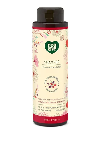 Vista 9 de ecoLove - Champú natural, sin lauril sulfato de sodio, vegano y libre de crueldad, champú seco natural para mujeres, zanahoria y calabaza orgánicas
