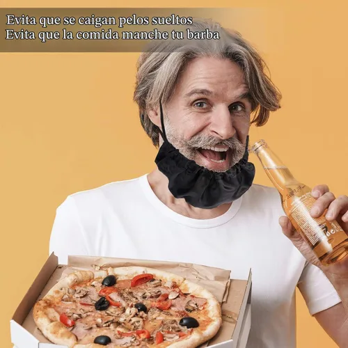 Vista 5 de Eboot Paquete de 3 gorros de satén para barba para hombre, estilo clásico