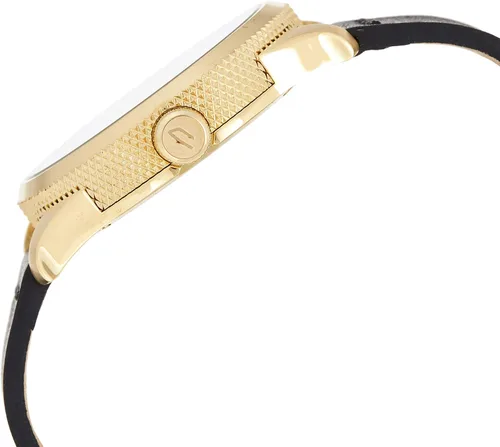 Vista 3 de Diesel de los hombres dz1801Rasp Oro piel Negro Reloj
