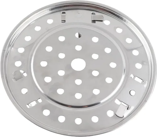 Vista 5 de Steamer Rack, Stainless Steel Removable Legs Steaming Rack, Multifunction Steam Tray Stand for Steamer Cookware Instant Pressure Cooker (18cm)