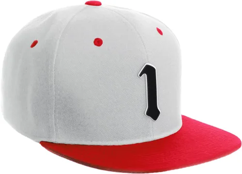 Vista 31 de Daxton Gorra clásica con visera de billete plano con letras del alfabeto inglés antiguo de la A a la Z