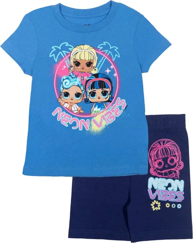 Vista 2 de L.O.L. Surprise! Conjunto de camiseta y pantalones cortos de manga corta para bicicleta