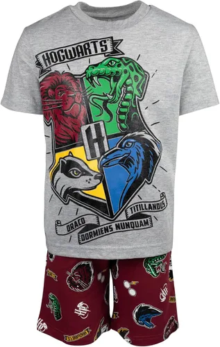 Vista 6 de Harry Potter Conjunto de camiseta y pantalones cortos de rizo francés