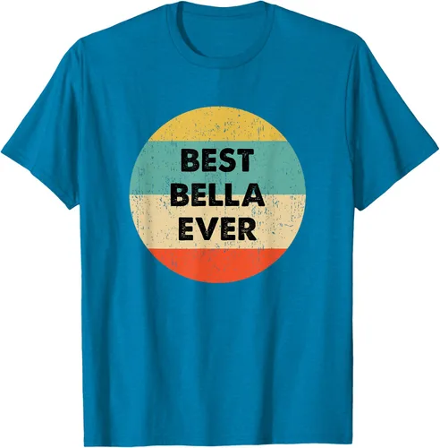 Vista 9 de Bella Name - Camiseta, Negro, S