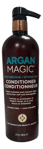 Vista 6 de Argan Magic Acondicionador hidratante: desenreda, hidrata y repara tipos de cabello seco y dañado químicamente Rico en nutrientes, sin parabenos