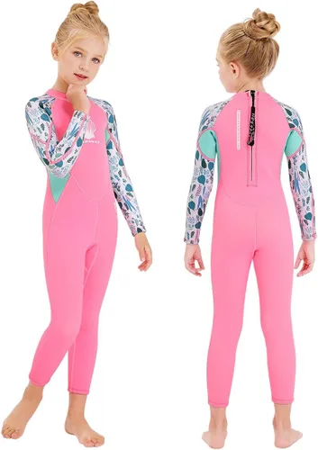 Vista 11 de Traje de neopreno completo para niños de 0.098 pulgadas (0.098 in), protección UV, mantiene el calor, trajes de neopreno de manga larga