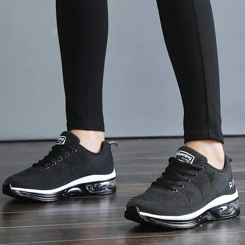 Vista 6 de Mafeke - Zapatos deportivos de mujer Air Athletic, modernos, ligeros, transpirables, para correr o caminar.