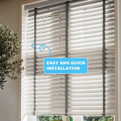 Vista 4 de 4 varitas ciegas de 12 pulgadas, barra inclinable para ventana, mango de control vertical de varita, repuesto de varilla inclinable transparente