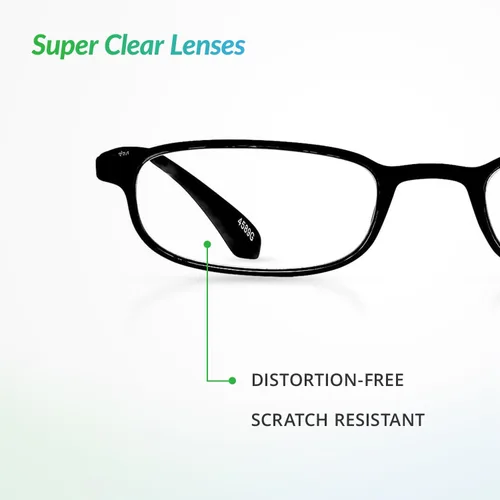 Vista 3 de SAV Flex 2 E5020 Slim Oval Super Flexible Reading Glasses - Durable, Lightweight Readers