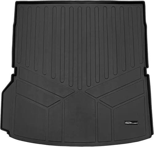 Vista 29 de SMARTLINER Juego de alfombrillas de piso de 2 filas compatibles con Chevrolet Traverse 2011-2017