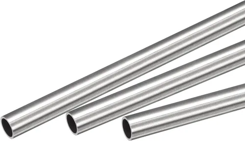 Vista 55 de uxcell Tubo capilar del acero inoxidable 304, tubería gruesa del metal de la longitud de la pared de 820.2 ft m del OD 18.0 ft m x 0.7 ft m