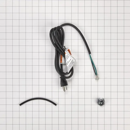 Vista 4 de Whirlpool W11365011 Cable de alimentación y número de pieza 4396672: Conector Plata, 1 pulgada