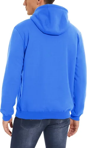 Vista 3 de MAGCOMSEN Sudadera con capucha de forro polar Sherpa para hombre