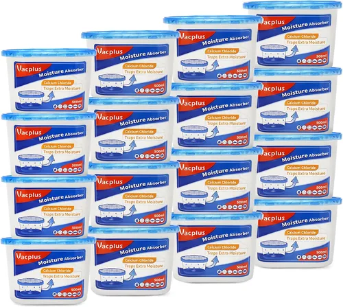 Vista 6 de Vacplus Absorbedores de humedad, cajas absorbentes de humedad de 10.5 onzas que atraen la humedad adicional de tu baño, armario, cocina y estudio