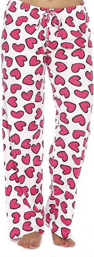 Vista 13 de Just Love Womens Cotton Pajama Pants Chevron negro y rosado