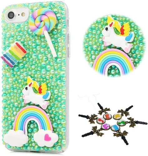 Vista 7 de Bling Case Compatible Huawei Mate SE/Honor 7 - Elegante - 3D Handmade Design Bling Cover Case for Huawei Mate SE/Honor 7X