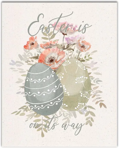 Vista 21 de Creative Products Easter Bunnies 20x20 Canvas Wall Art