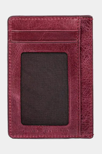 Vista 25 de Grande -3605 Estuches para tarjetas, Borgoña, Minimalista