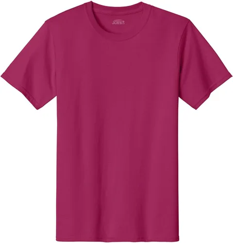Vista 48 de Joe's USA Playeras pesadas de 6.1 onzas, 100% algodón para hombres en tallas regular, grande y alta Negro azabache