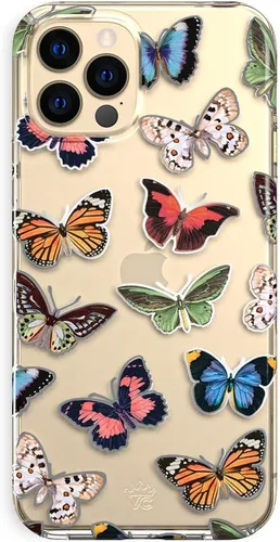 Vista 13 de VELVET CAVIAR Funda para iPhone 13 Pro, probada en caídas de 10 pies, purpurina transparente Bratz