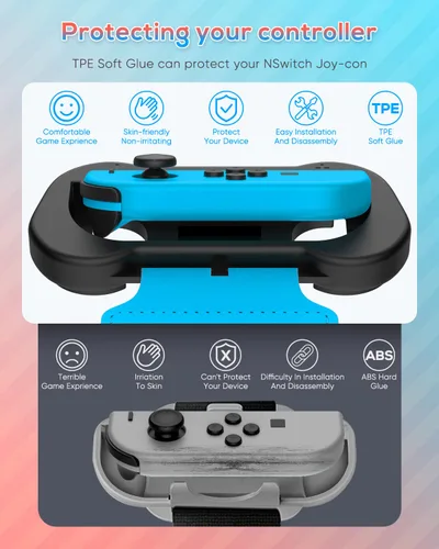 Vista 2 de MENEEA Wrist Strap Compatible with Just Dance 2025 2024 2023for Zumba Burn It Up,Adjustable Wrist Bands for Nintendo Switch & OLED Model for