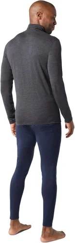 Vista 3 de Smartwool Camisa ajustada 250 Baselayer de 14 con cremallera para hombre azul marino Deep Navy