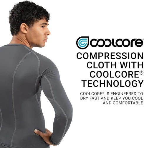 Vista 3 de Russell Athletic Men's Coolcore Half Sleeve Compression Tee