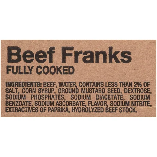 Vista 2 de Oscar Mayer Franks de carne congelada, perros calientes completamente cocidos, paquete a granel de 10 libras - 1 cada uno