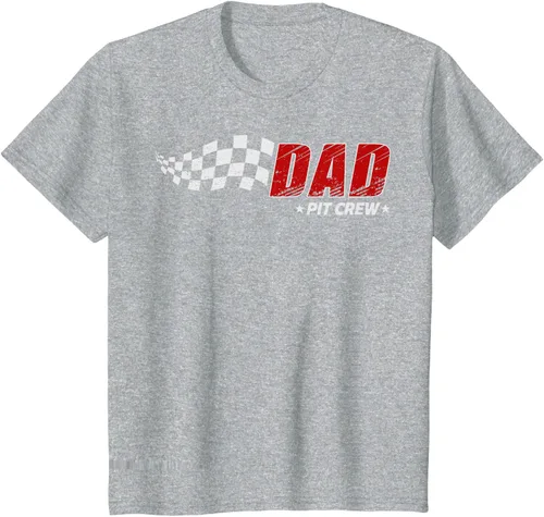 Vista 54 de Dad Pit Crew Race Car Birthday Family Matching Pit Crew Camiseta Pit Crew