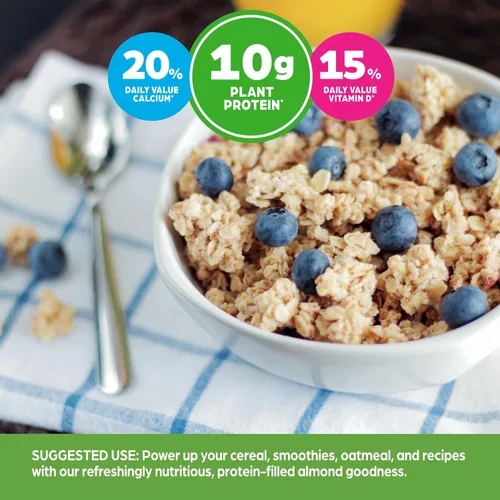 Vista 3 de Leche orgánica proteica de avena Orgain, 2 sabores, 32 onzas, 6
