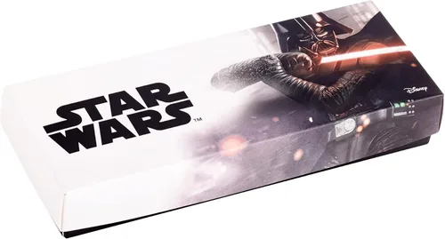 Vista 5 de STAR WARS Reloj de cuarzo analógico para adultos Honor, Negro -, Japonés