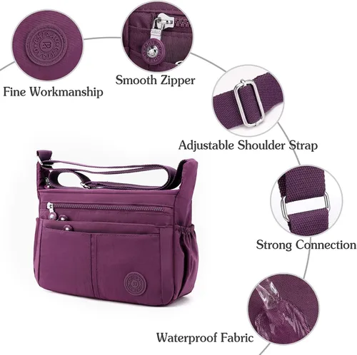 Vista 4 de FANDARE Bolsos de hombro casuales para mujer
