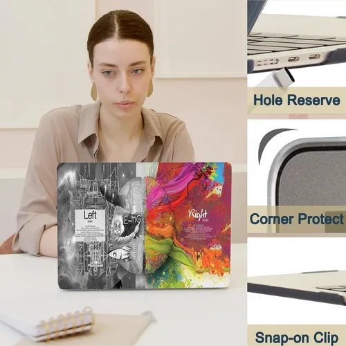 Vista 93 de Funda compatible con MacBook Air de 11 pulgadas 2015-2010 A1465 A1370, diseño impreso de plástico para laptop, carcasa protectora Air de 11.6