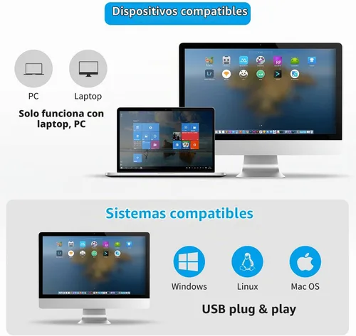 Vista 3 de NetumScan Escáner de código de barras USB 1D portátil con soporte, CCD con cable para punto de venta Lector de código de barras para detección