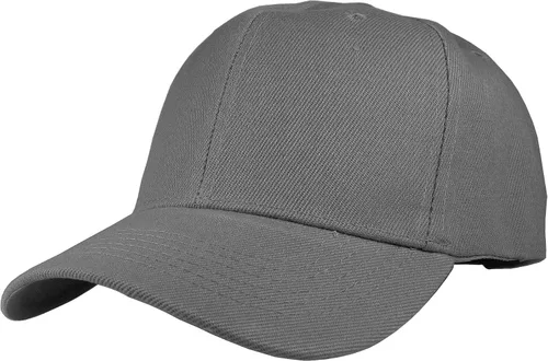 Vista 104 de Gorras de béisbol con correa trasera ajustable, lisas, negras, 12