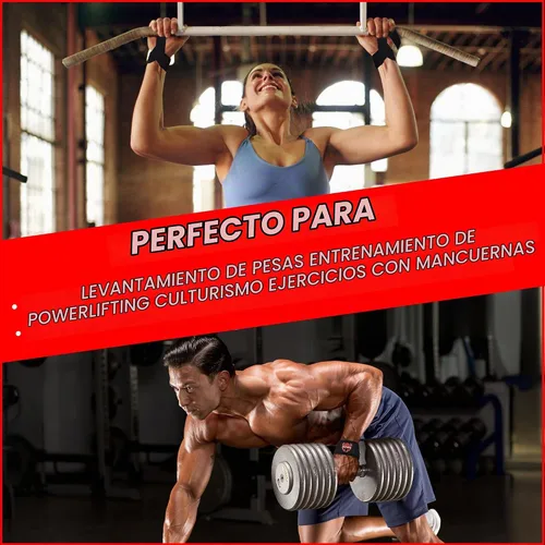 Vista 6 de FIGHTSENSE - Correas de elevación para levantamiento de pesas, correas de muñeca de gimnasio para hombres y mujeres, correas de levantamiento