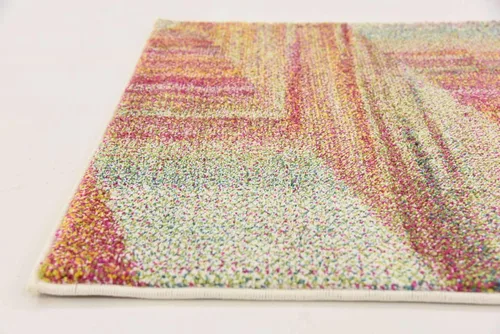 Vista 8 de Unique Loom colección Lyon - Alfombra abstracta y moderna