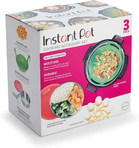 Vista 7 de Instant Pot Juego de cocina oficial, 3 piezas
