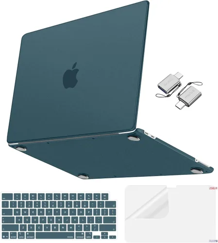 Vista 14 de MOSISO Compatible con MacBook Neo Case 13 pulgadas 2026 A3404 A18 Pro Chip Citrus Clear